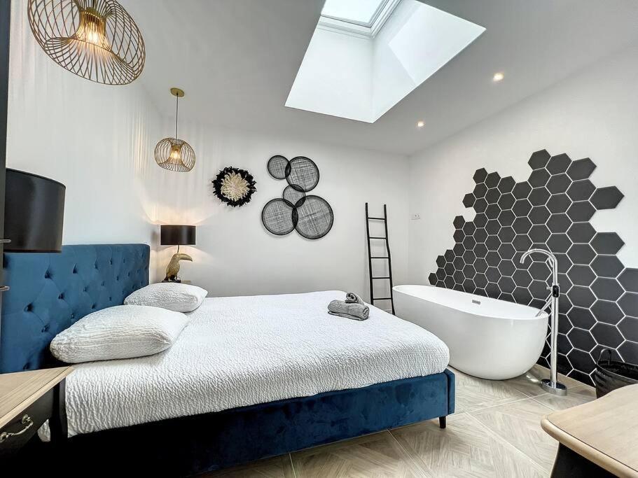 Loft Raffine Et Chic Au Calme Proche Du Centre De Beziers Et Des Plages Apartment Boujan-sur-Libron Ngoại thất bức ảnh