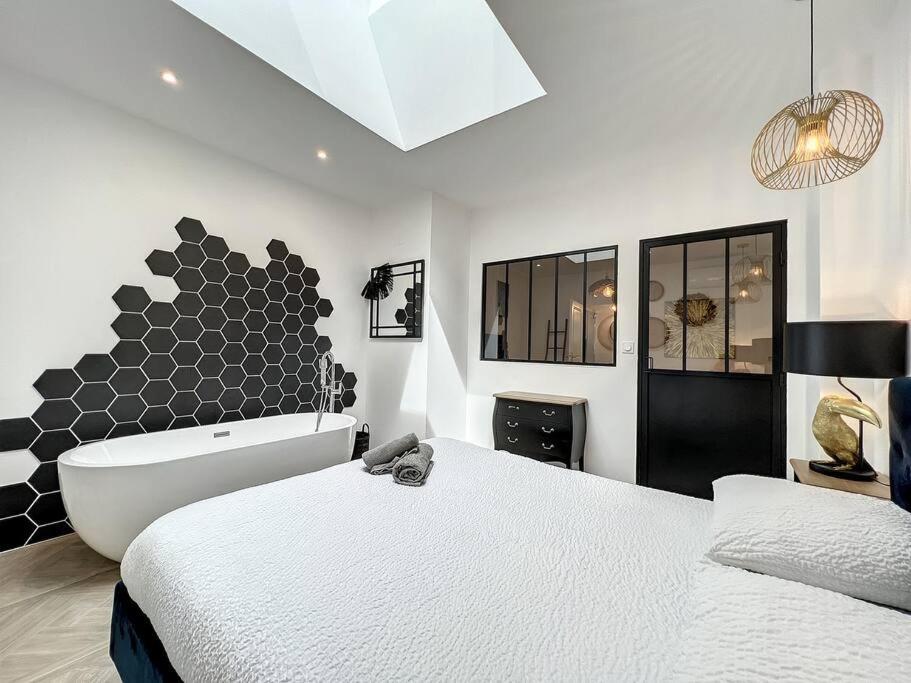 Loft Raffine Et Chic Au Calme Proche Du Centre De Beziers Et Des Plages Apartment Boujan-sur-Libron Ngoại thất bức ảnh